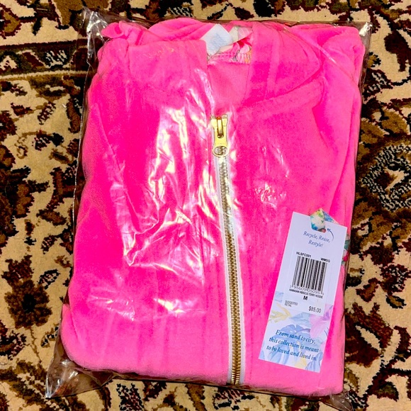 Hurley Jackets & Blazers - Brand new Hurley Hawaiian Hibiscus Terry Hoodie. Never been worn.
